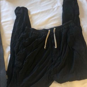 RICK OWENS Full length sweatpants size S - Black